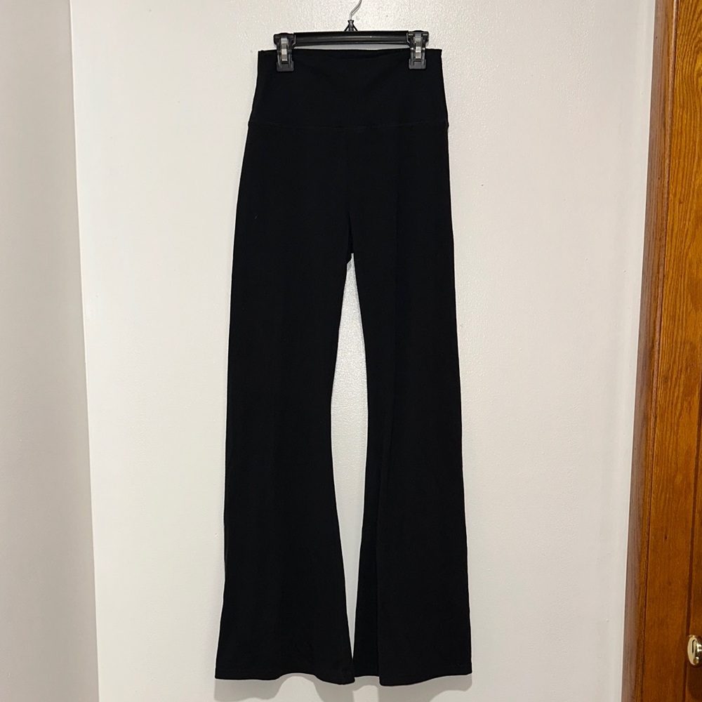 Aerie Black Flare Leggings
